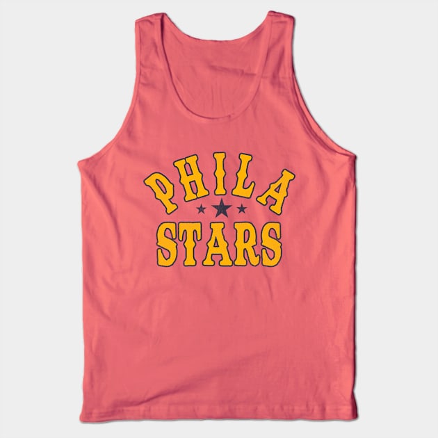 Defunct Philadelphia Stars Baseball Team Tank Top by Defunctland